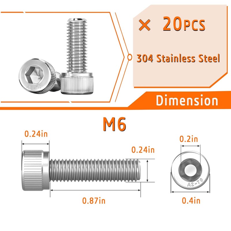 MENAIMPK Rivet Nut Tool,Hand Nuts Riveter Installation Tool Set,Rivet Nuts Tools Kit with a Drill Bit & Rivet Nuts and Flat Head Screw (M6-Rivet Nut Kit) - Image 3